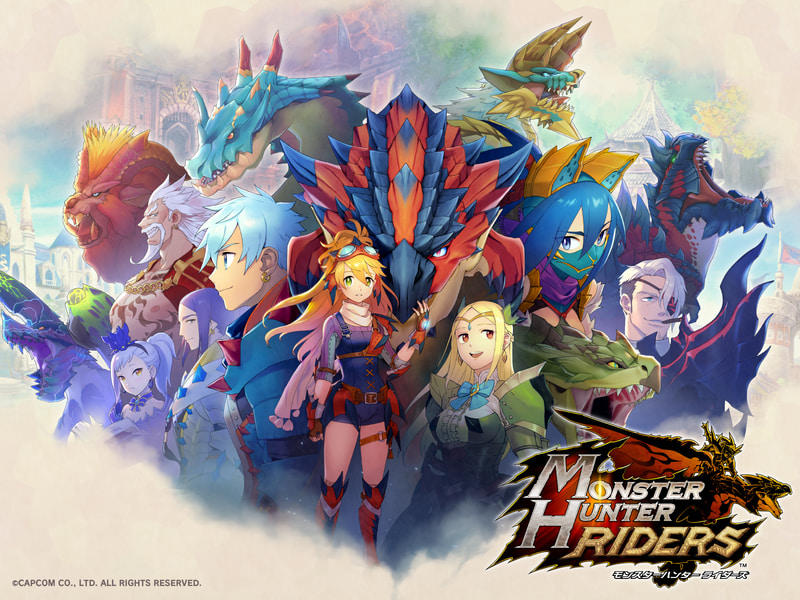 Screenshot of the video of Monster Hunter Riders
