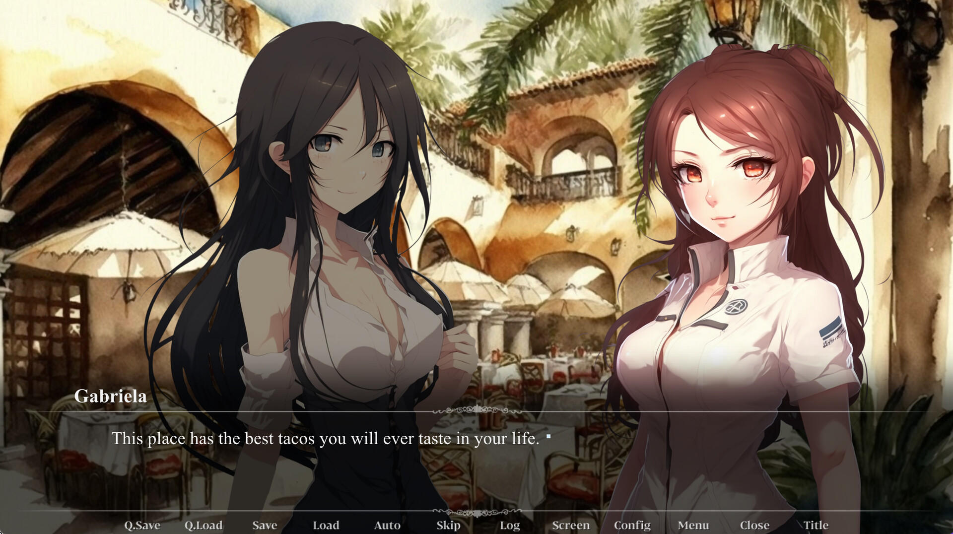 Lovers in Playa Rosa screenshot game