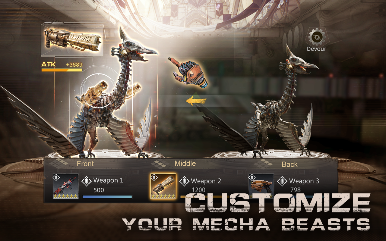 Screenshot of Mecha Domination: Rampage