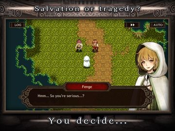 Cuplikan Layar Game RPG Monochrome Order