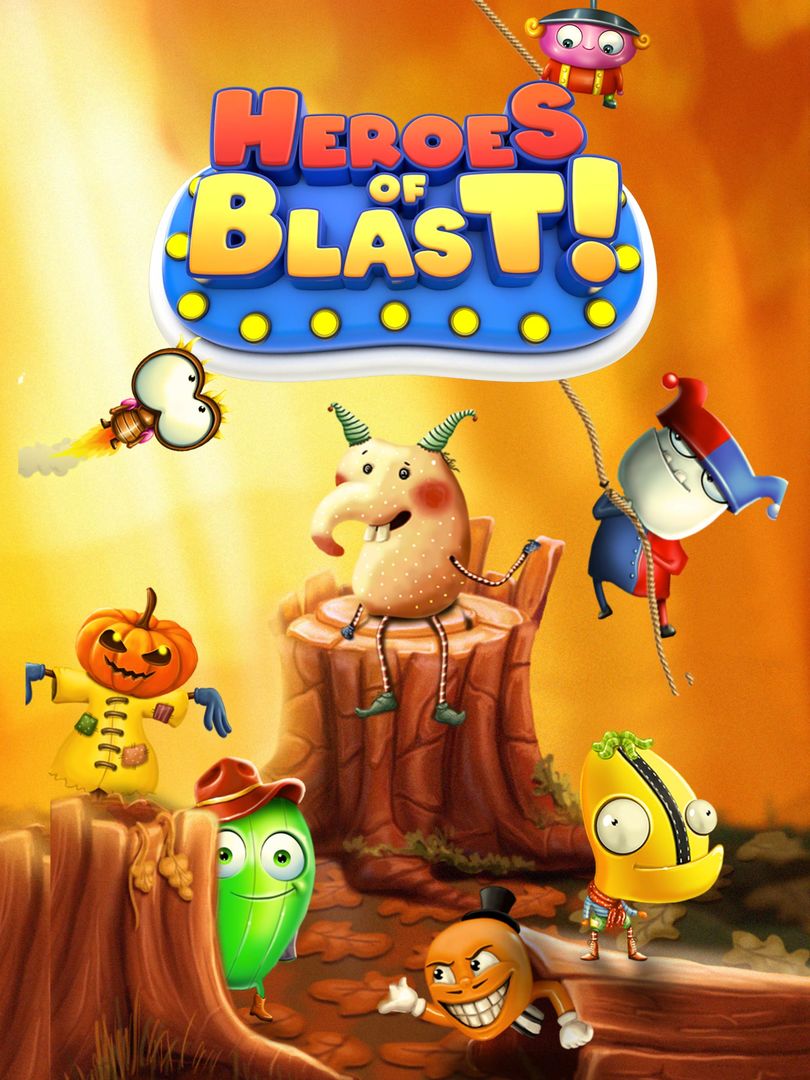 Screenshot of Heroes Of Blast -Tap and Blast