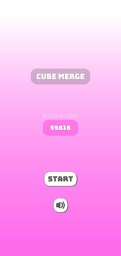 Cube Merge 게임 스크린샷