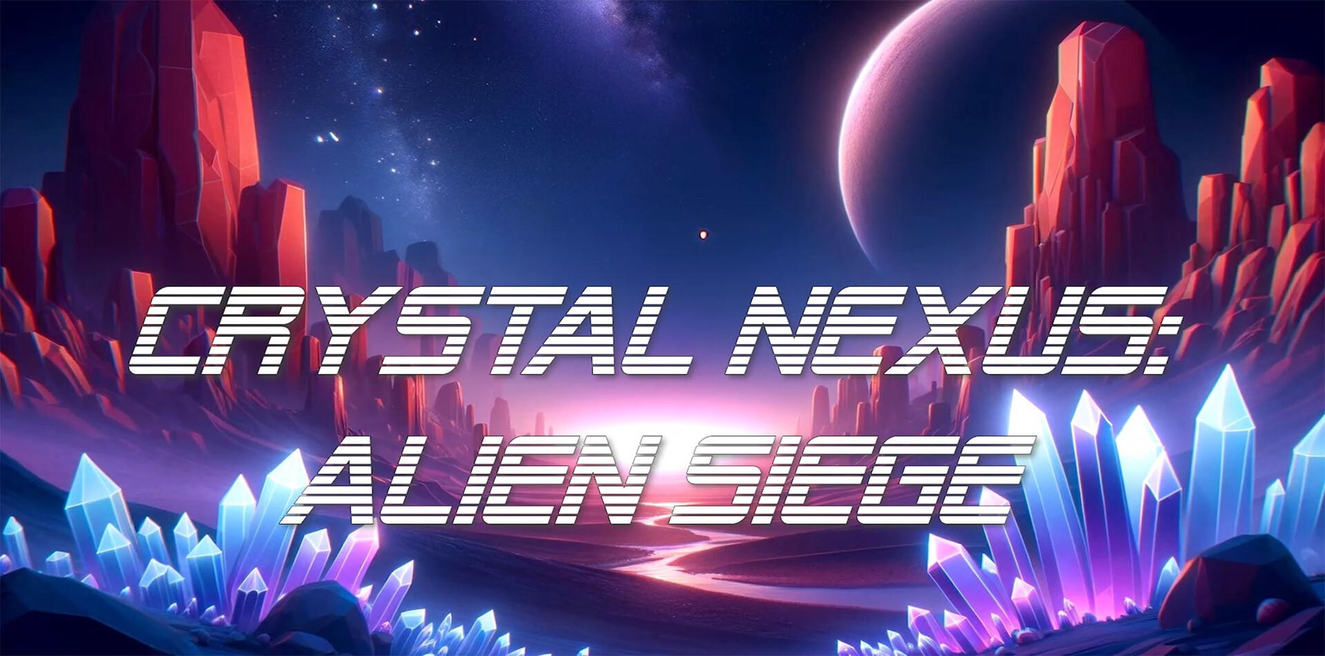 Screenshot 1 of Crystal Nexus: Alien Siege 