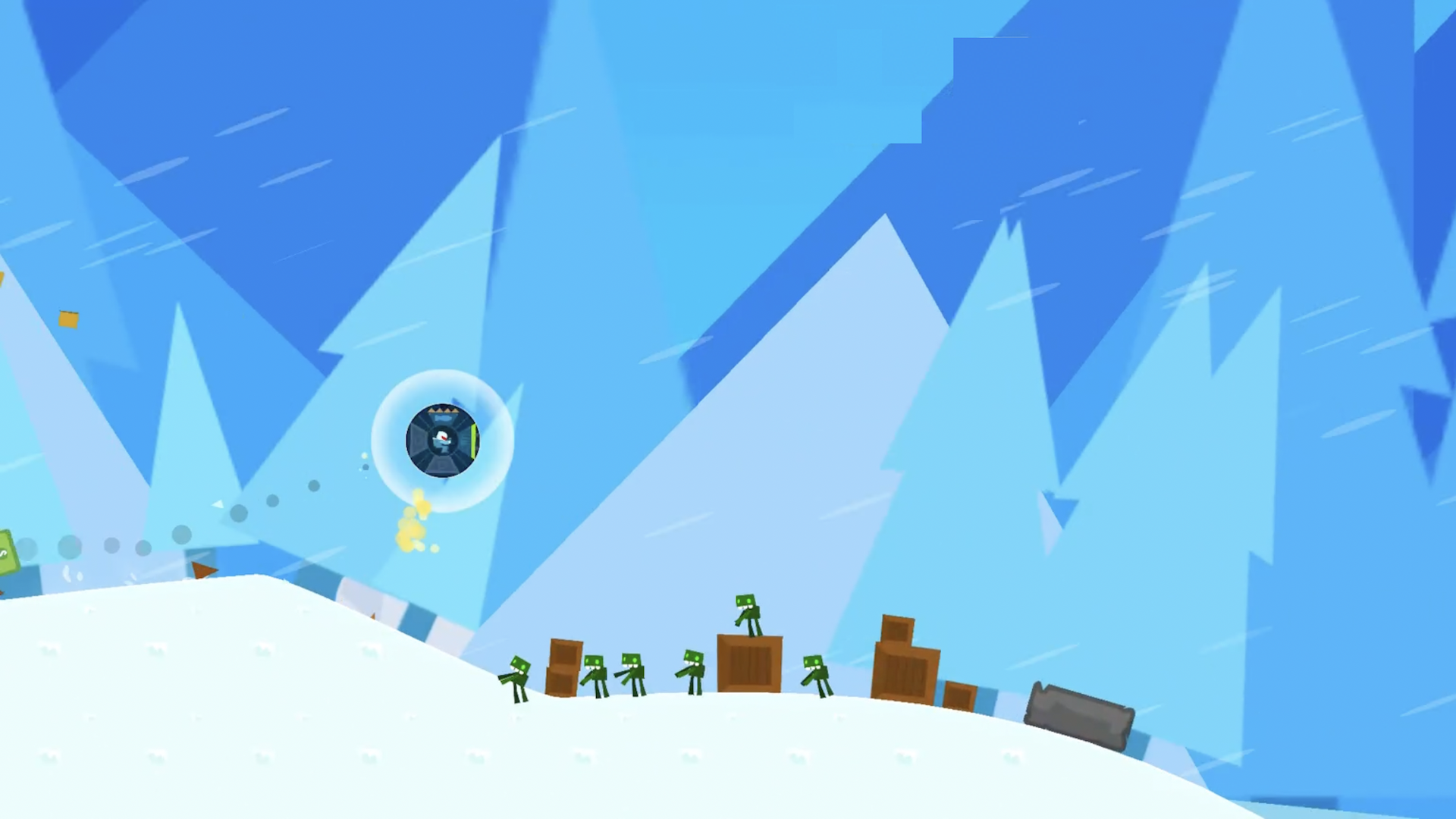 Downhill Smash Game Screenshot
