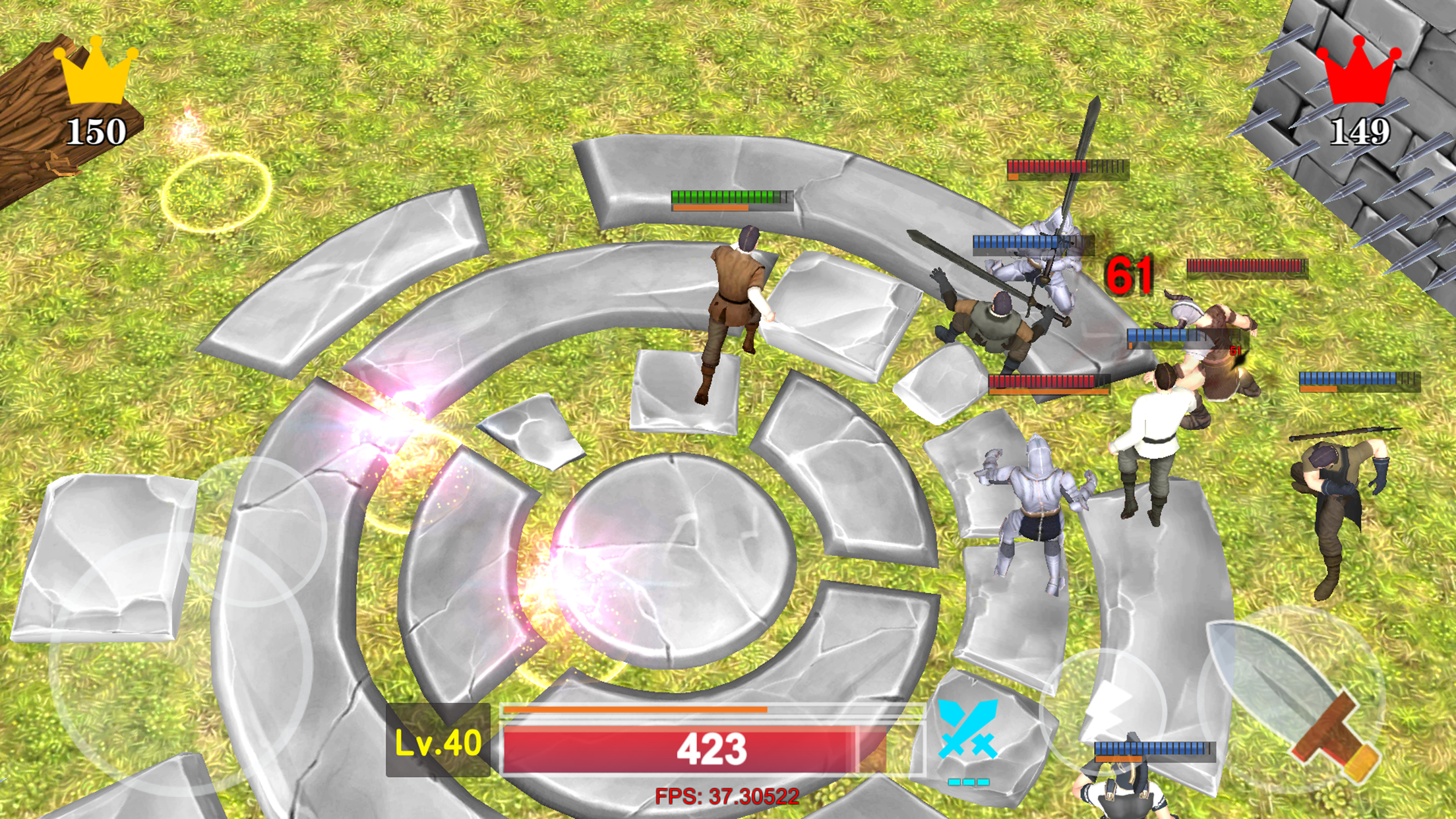 战争竞技场 ภาพหน้าจอเกม