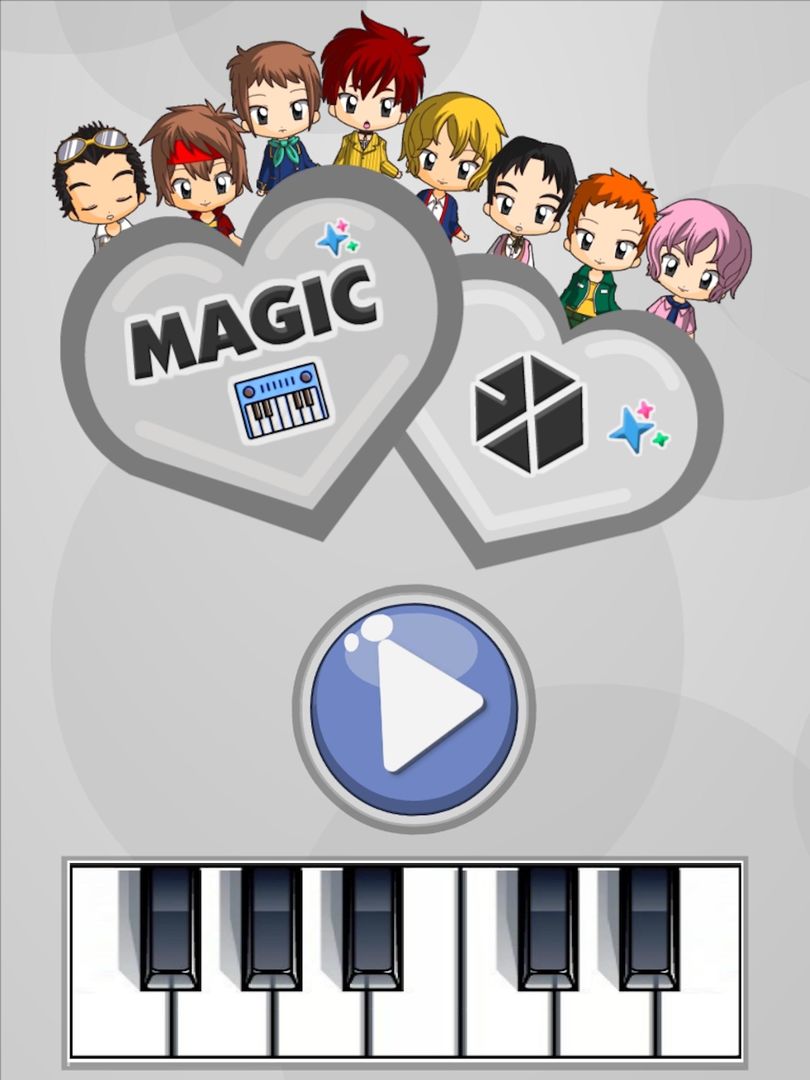 Magic Tiles - EXO Edition (K-Pop) screenshot game