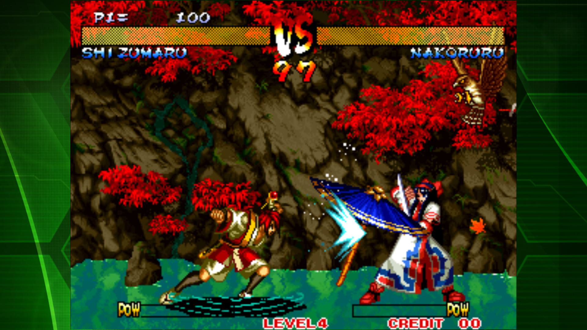 Screenshot of SAMURAI SHODOWN III ACA NEOGEO