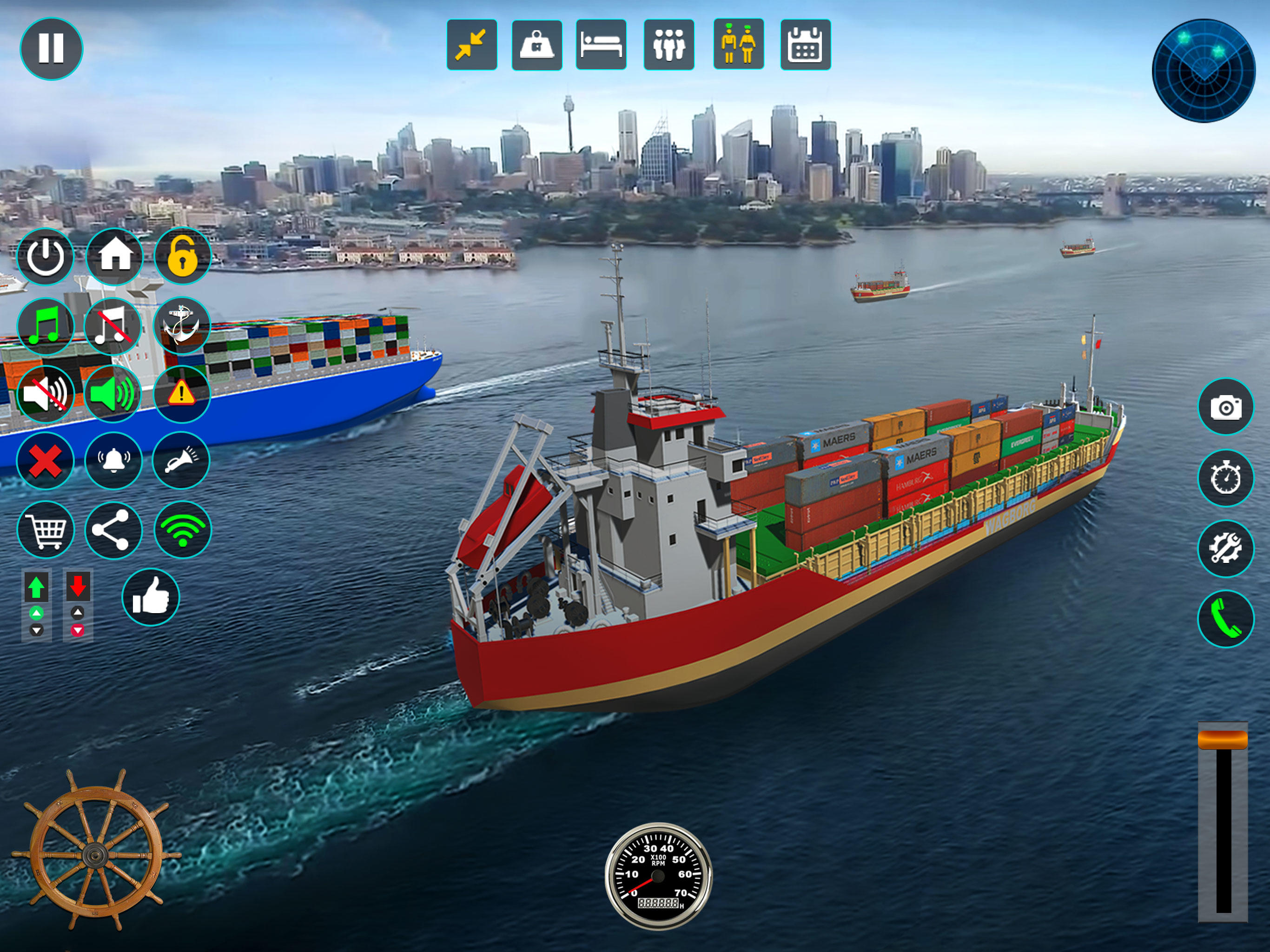 Cruise Ship Simulator Games ภาพหน้าจอเกม