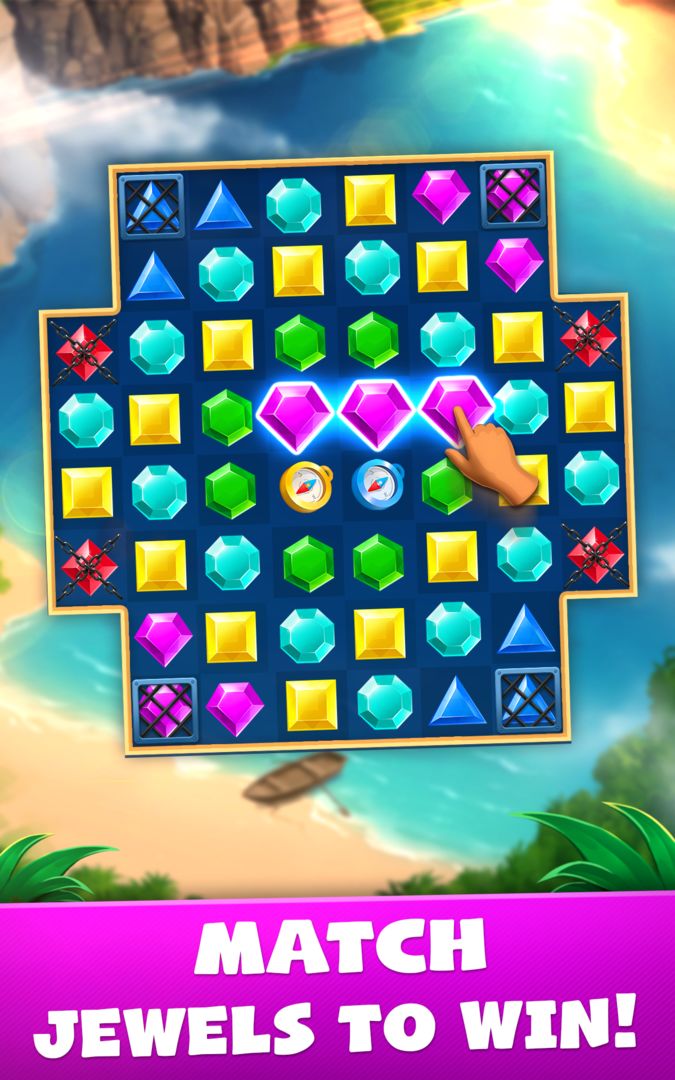 Jewel Empire : Quest & Match 3 Puzzle遊戲截圖