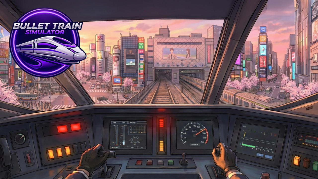 Bullet Train Driving Simulator ภาพหน้าจอเกม