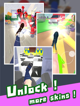 Rainbow Kick ภาพหน้าจอเกม