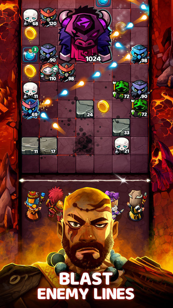 Screenshot of Battle Bouncers: RPG Breakers