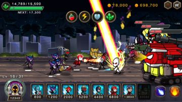HERO WARS SuperStickmanDefense Game Screenshot