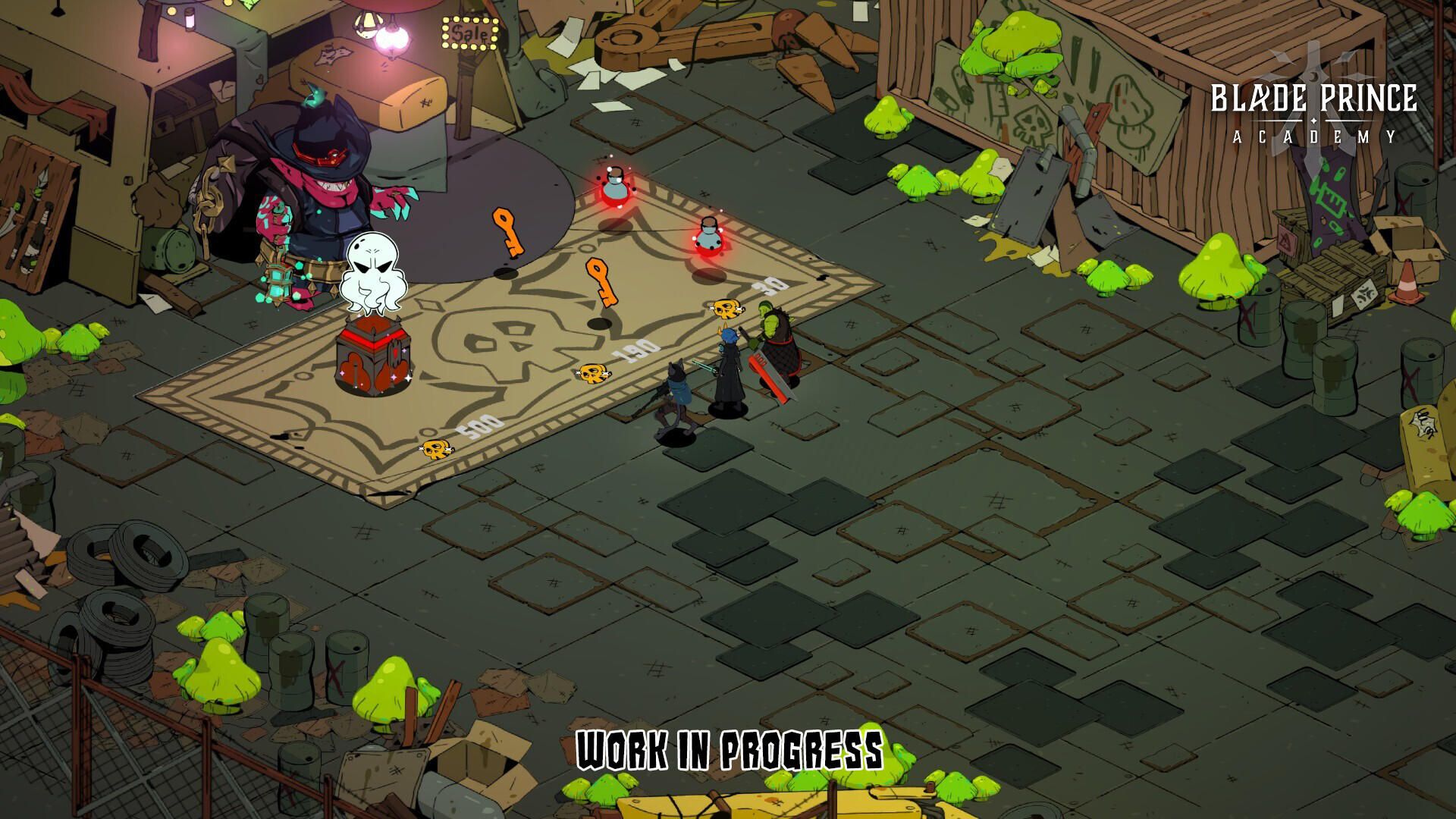 Blade Prince Academy ภาพหน้าจอเกม