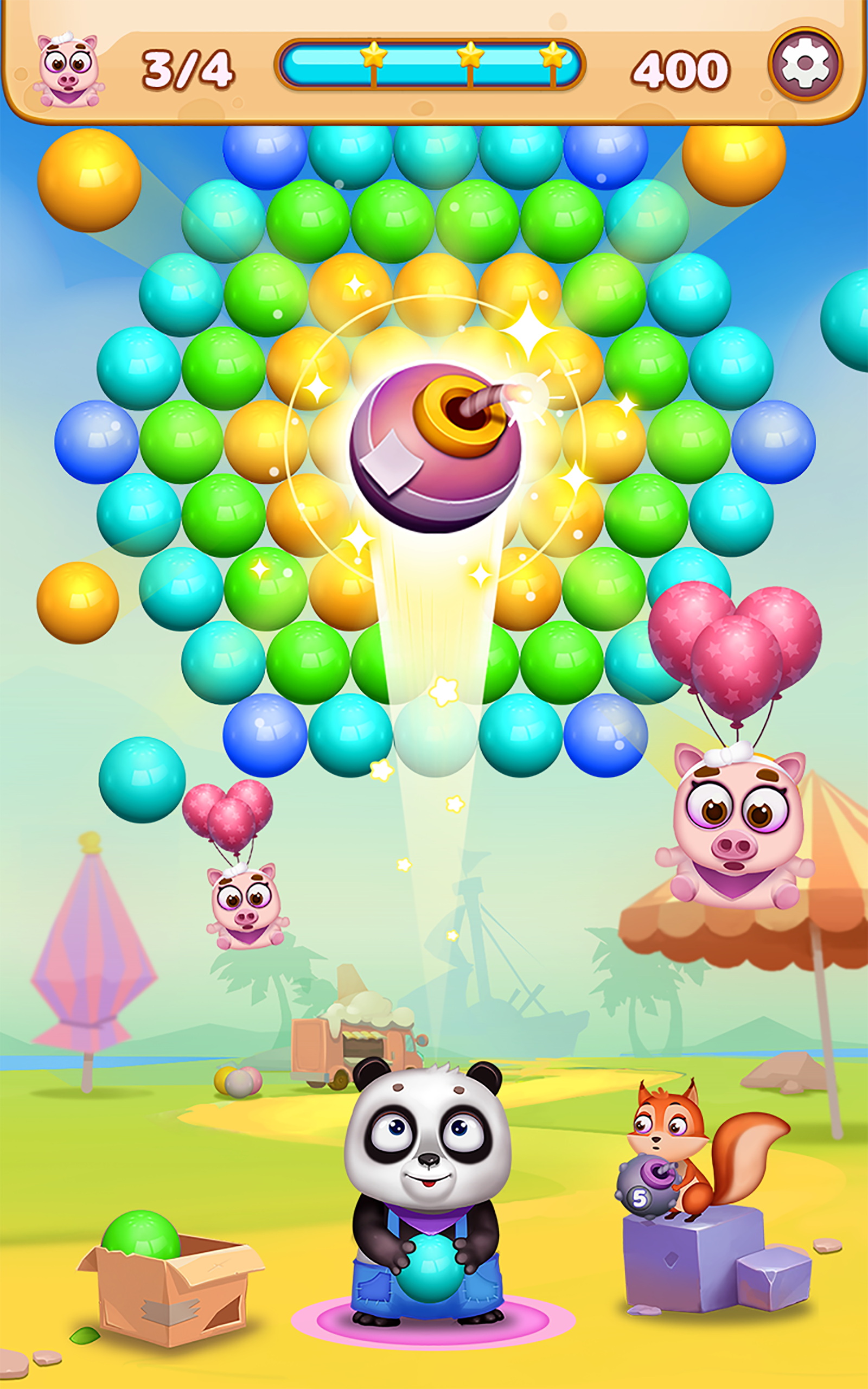 Free Bubble Mania Game