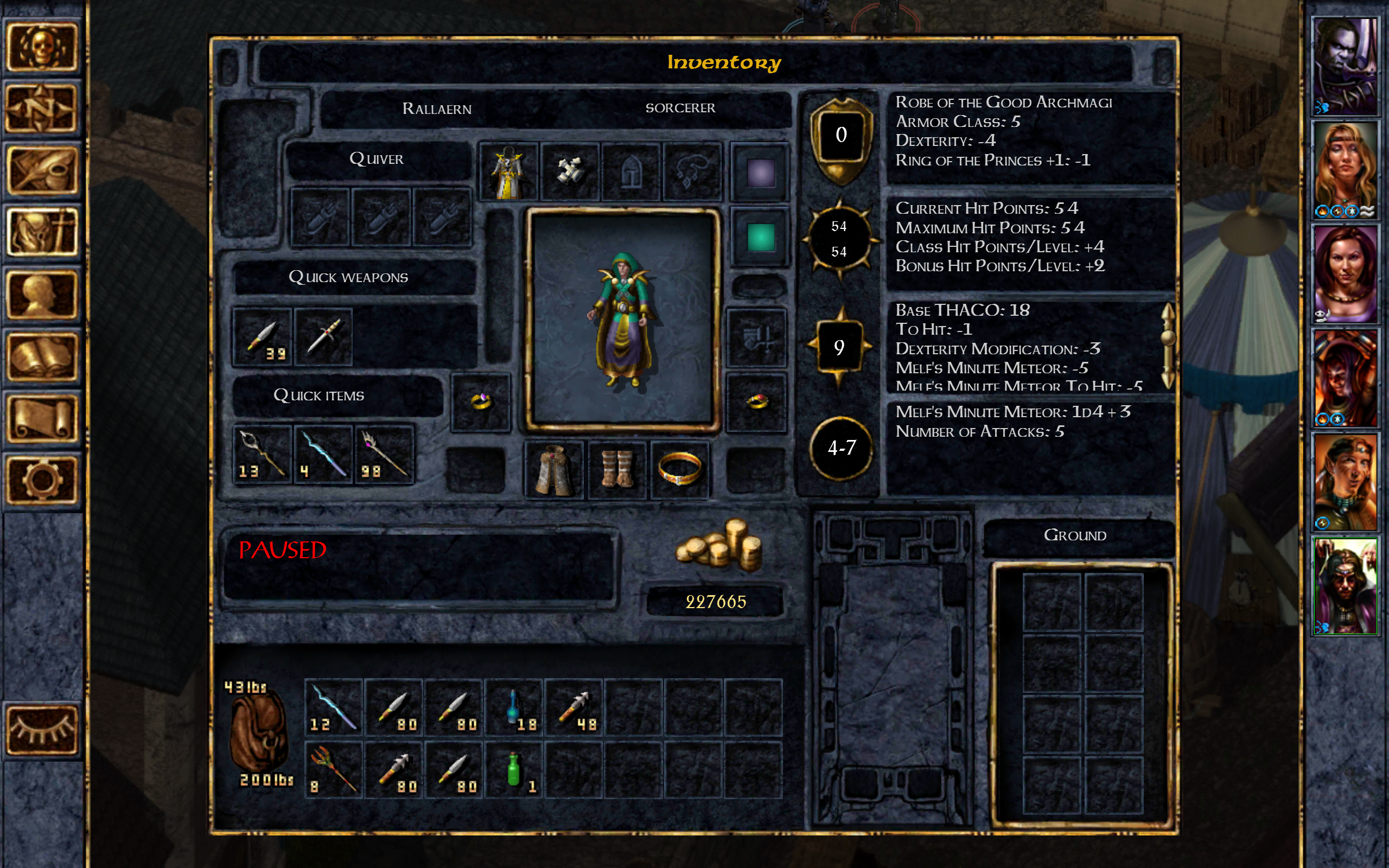 Baldur's Gate Enhanced Edition Game Screenshot