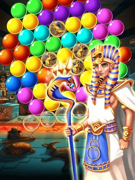 Pharaoh Quest Bubble Game Screenshot