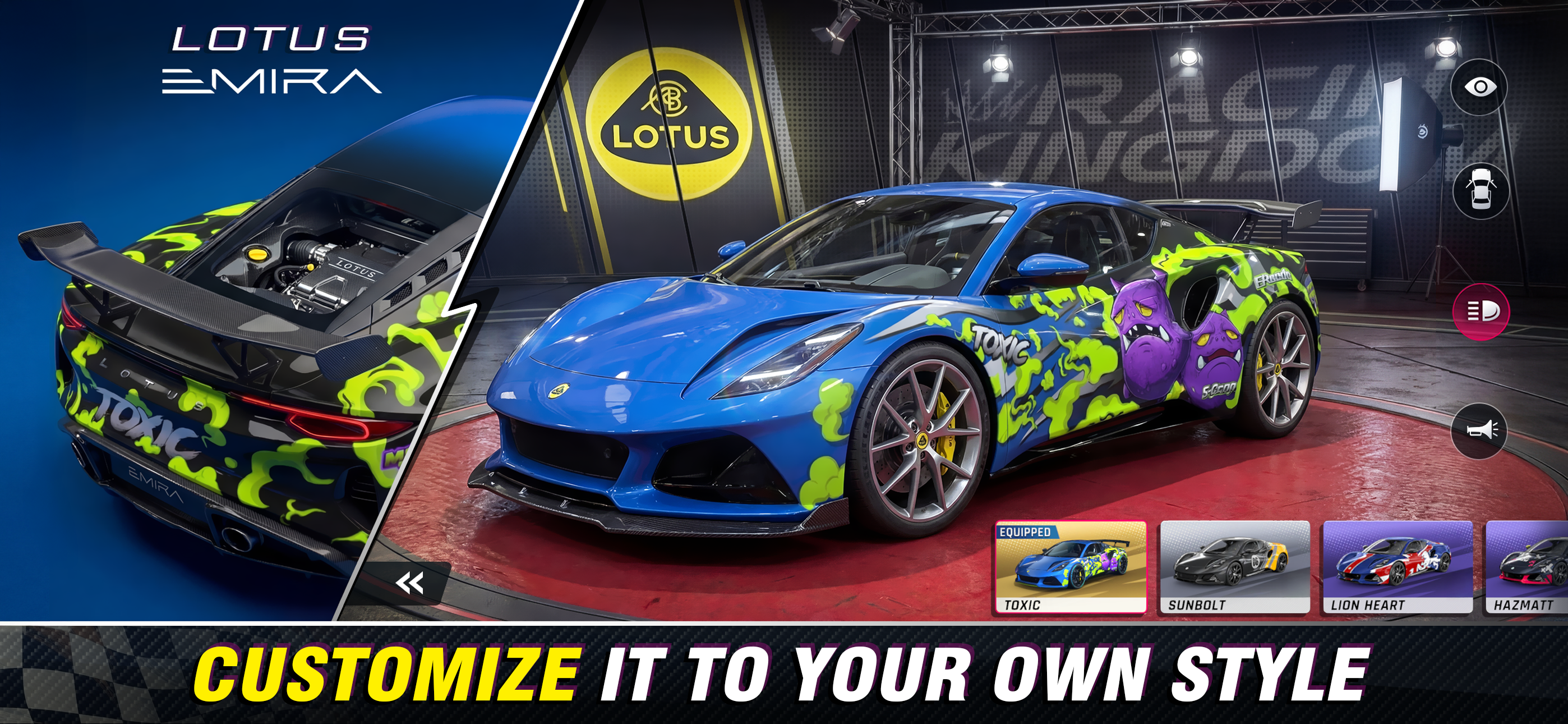 Racing Kingdom Car Drag Race Game Screenshot