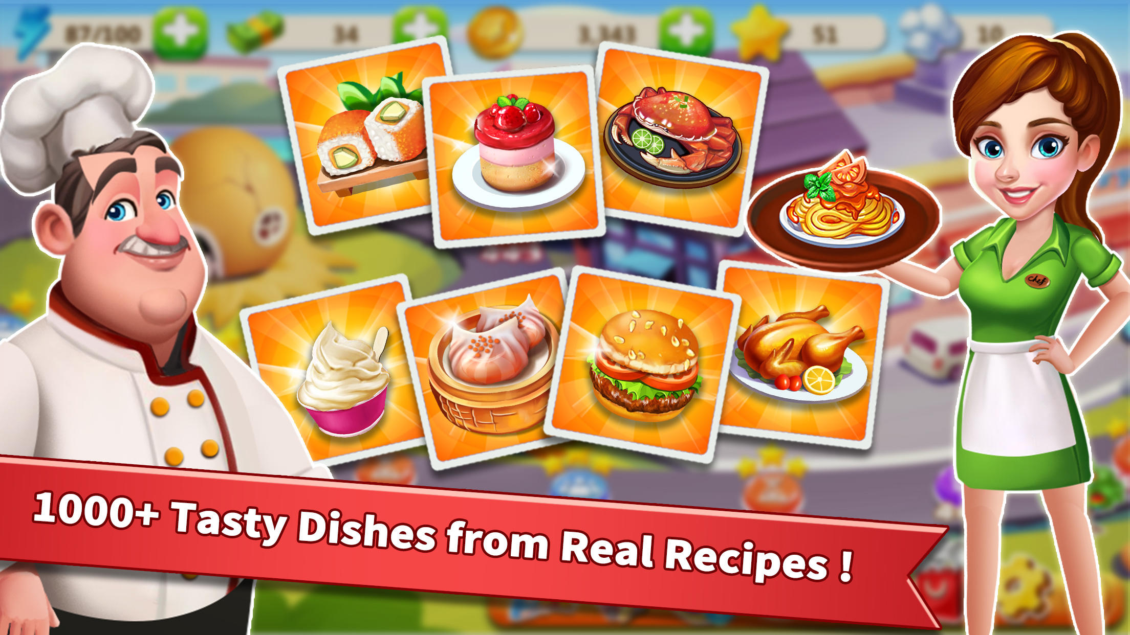 Rising Super Chef - Cook Fast Game Screenshot