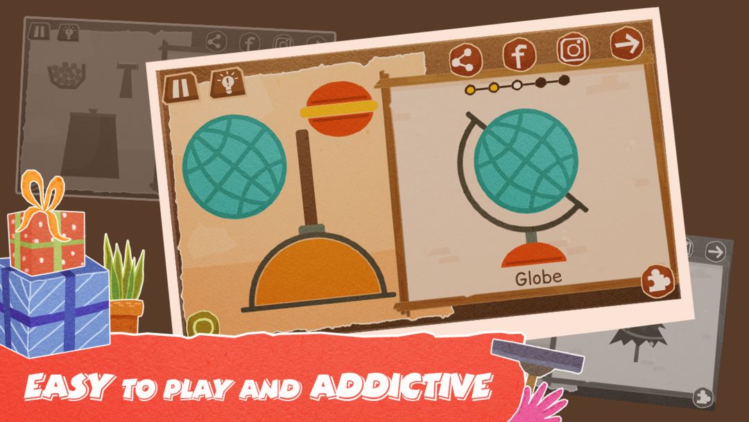 Chigiri: Paper Puzzle screenshot game