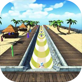 Water Slide Race Game