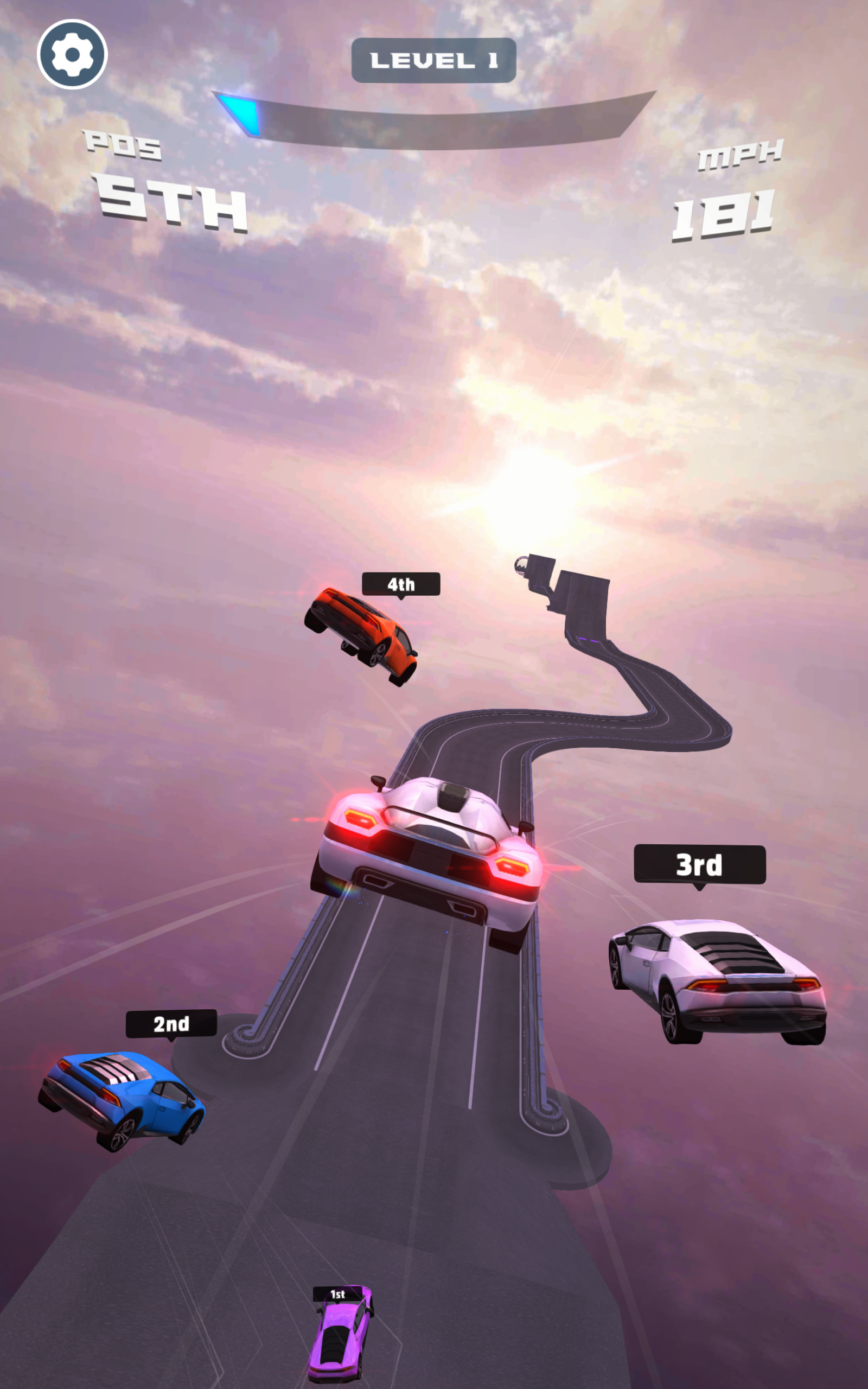 Screenshot of Race Mania!
