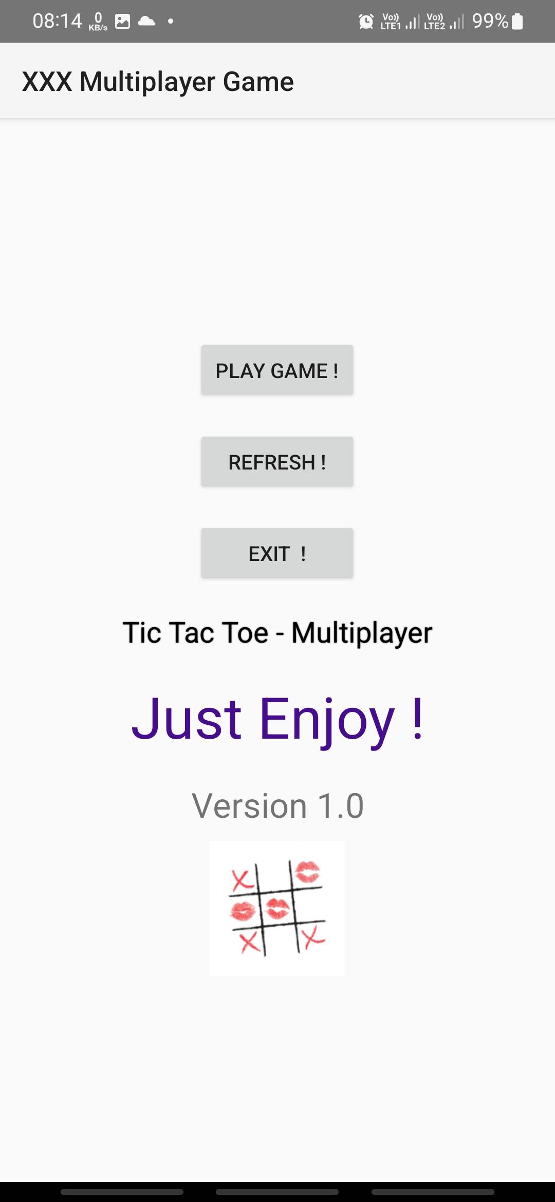 Screenshot 1 of XXX OOO Multiplayer Game 1.1