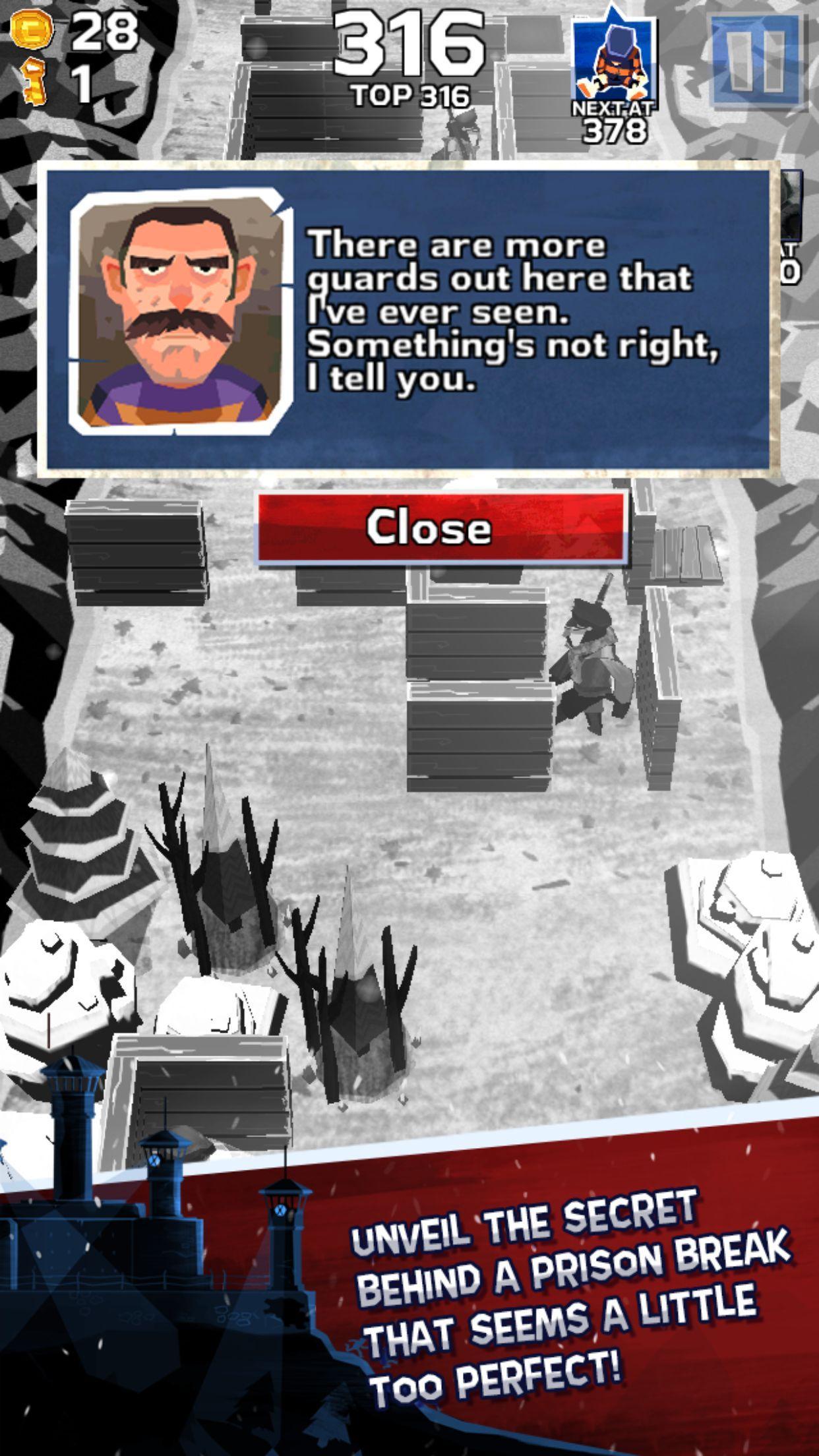 Winter Fugitives Game Screenshot