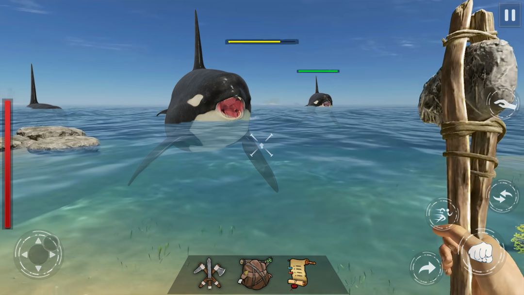 Woodcraft Island Survival Game screenshot game