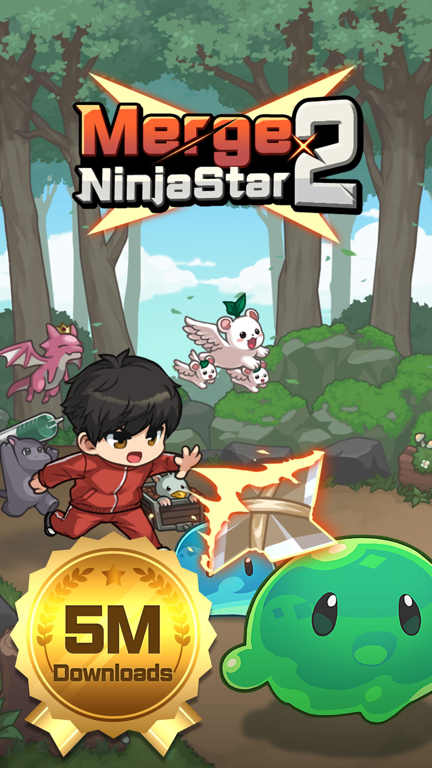 Merge Ninja Star 2 Game Screenshot