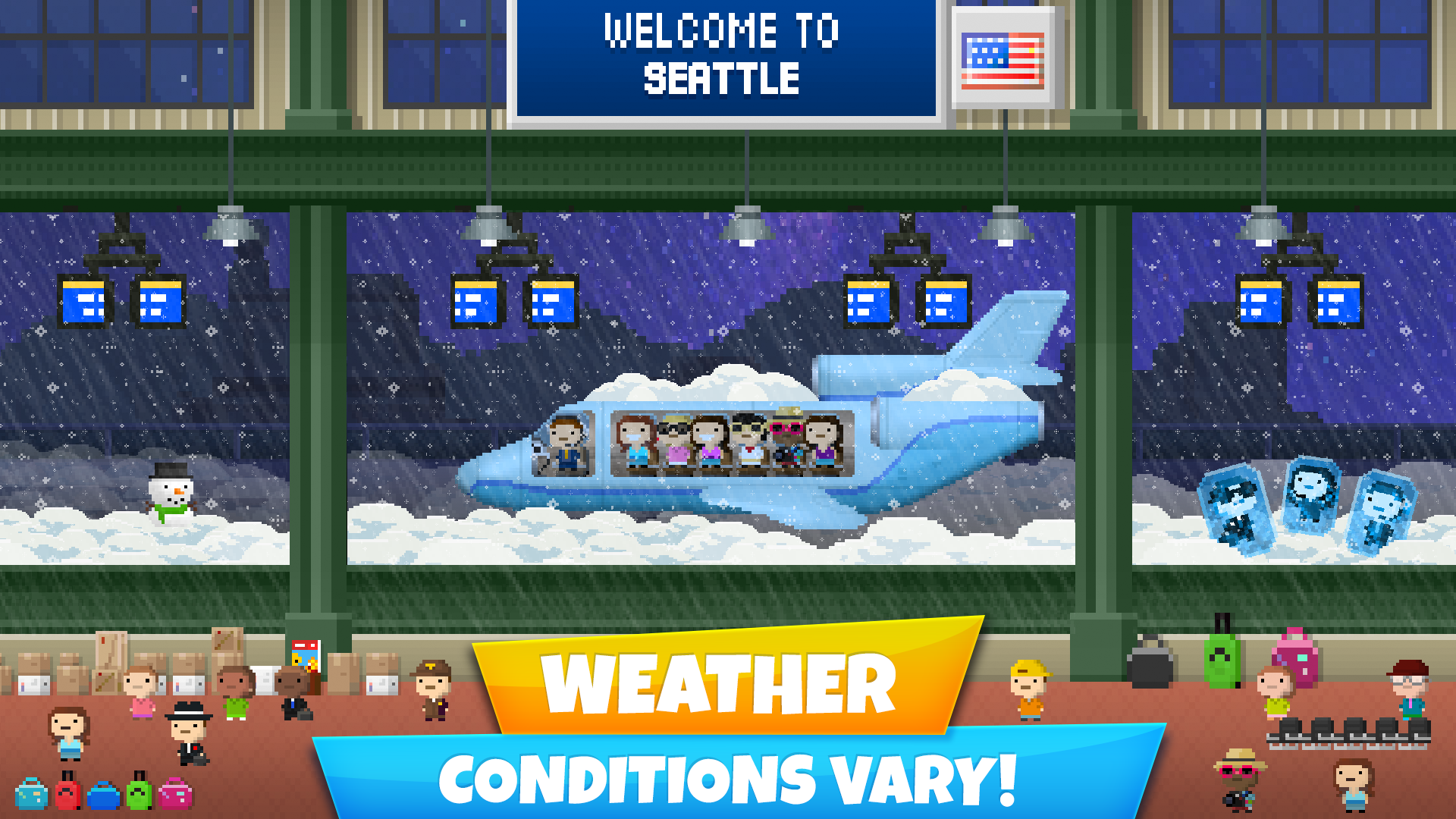 Pocket Planes: Airline Tycoon ภาพหน้าจอเกม