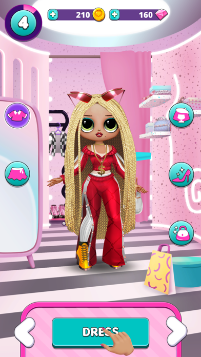LOL Surprise!OMG Fashion House Game Screenshot