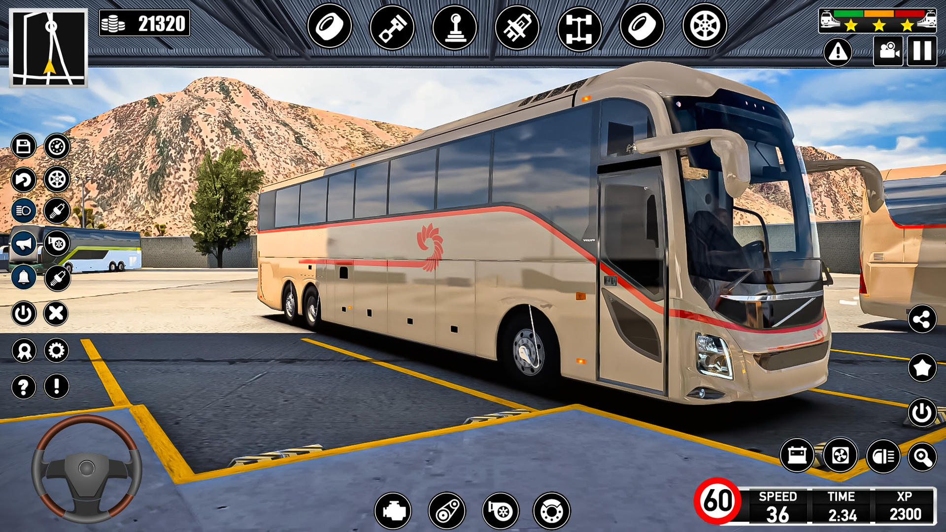 市バス ゲーム 3D: バス ゲームのキャプチャ