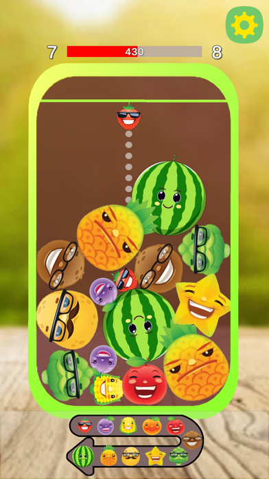 Watermelon game Merge 2048 Game Screenshot