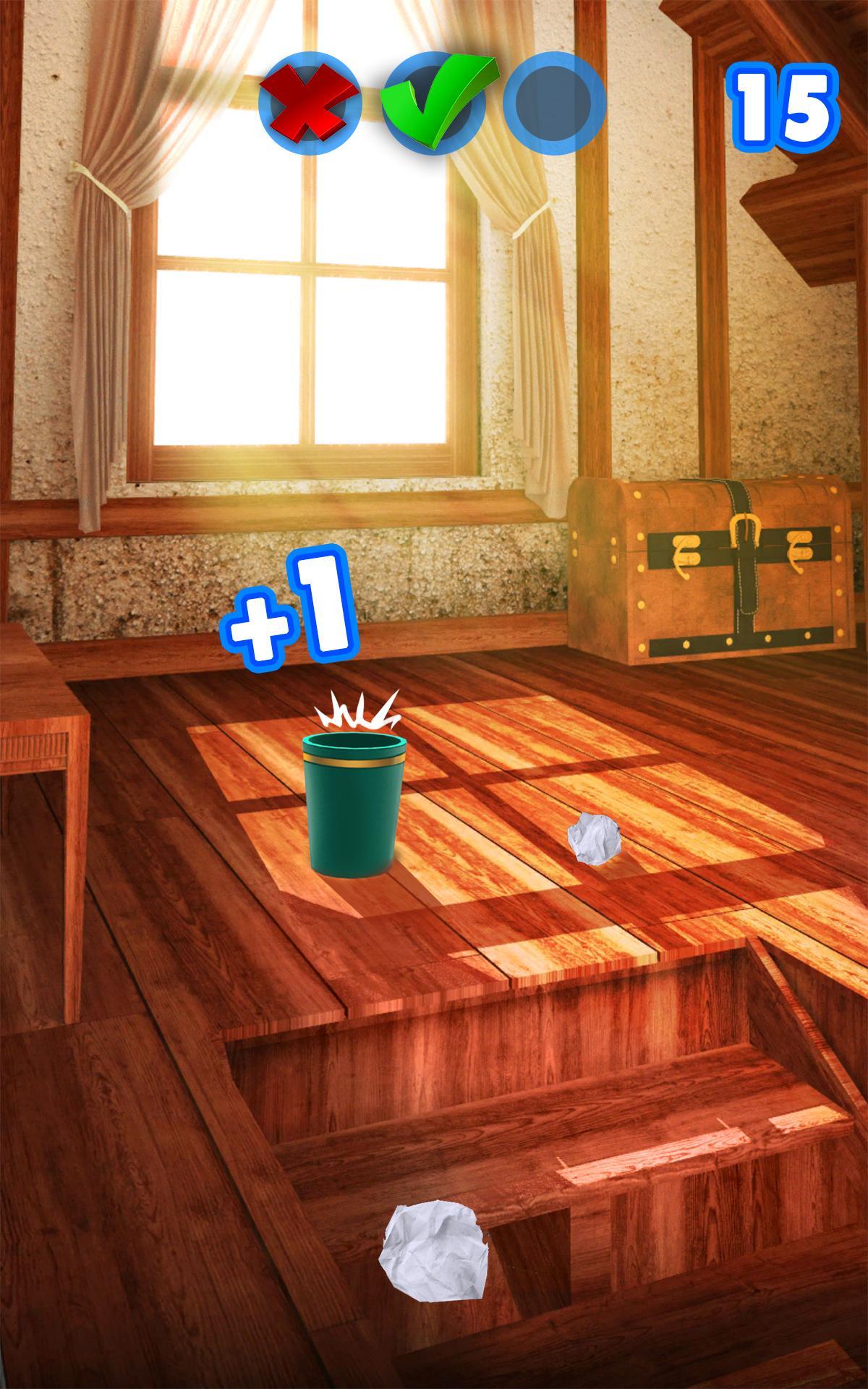 Paper Throw - Aim and Toss Game Screenshot