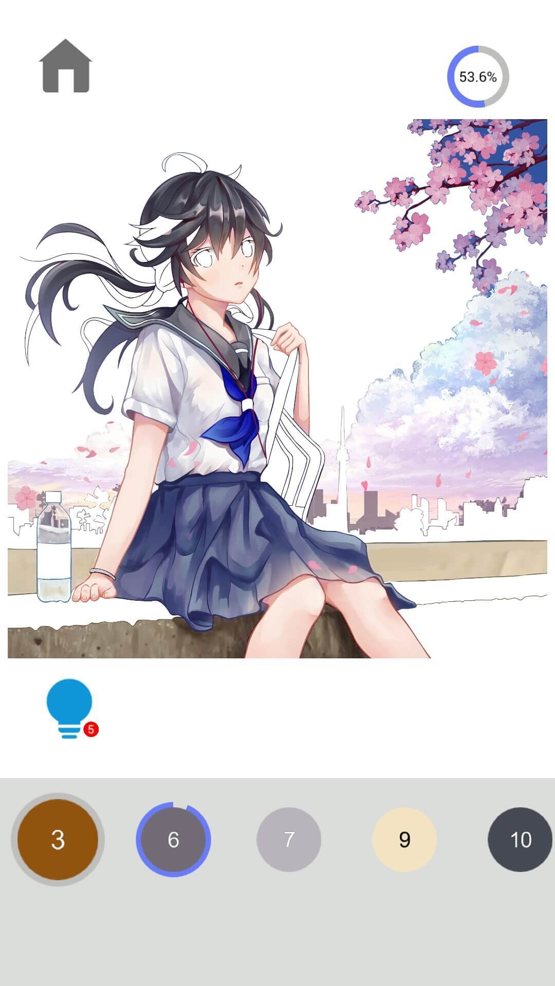指尖涂色 Game Screenshot