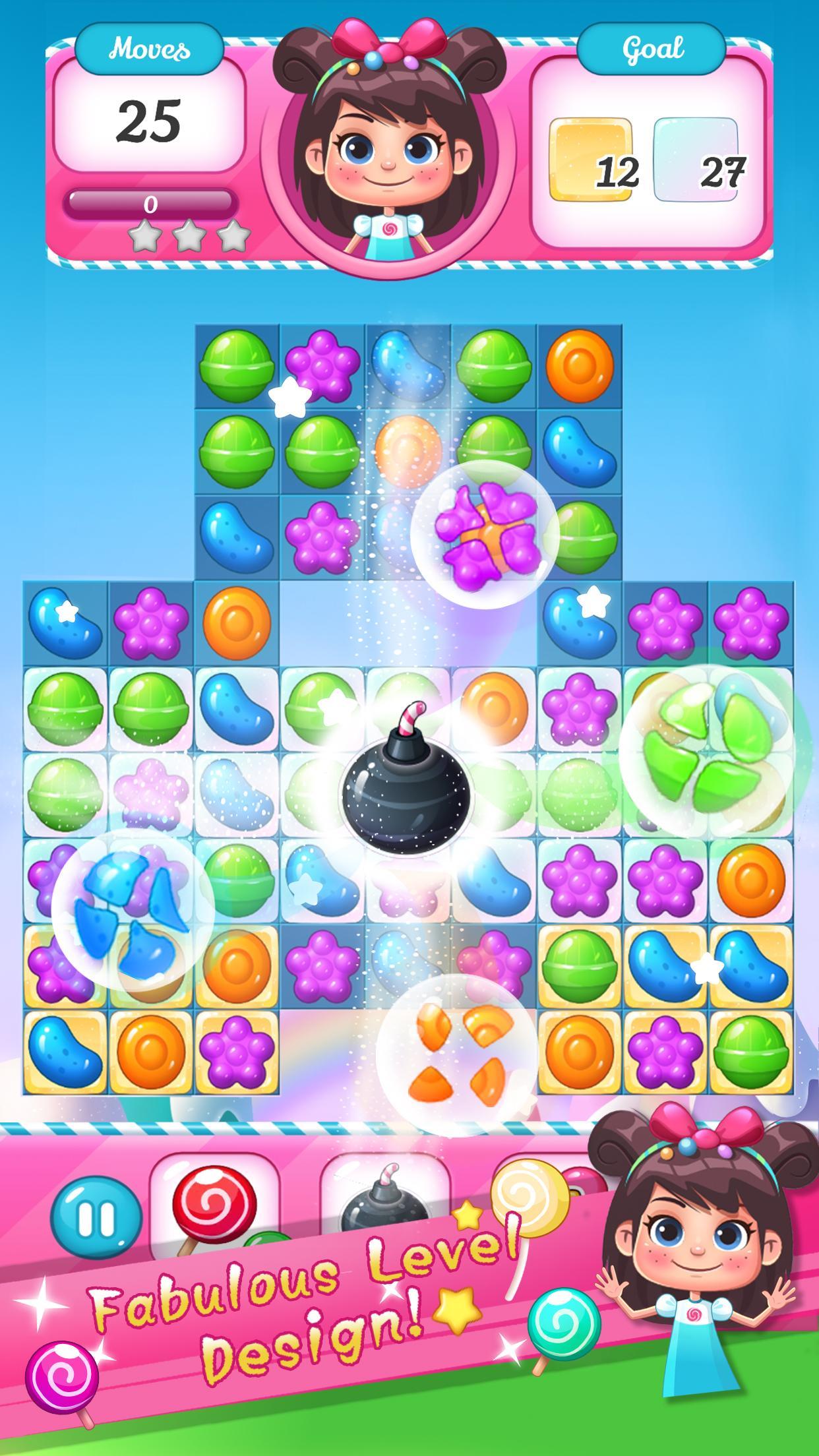 Colorful Sugar Bomb Game Screenshot