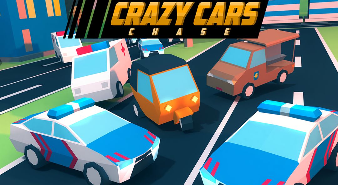 Screenshot of Crazy Cars Chase