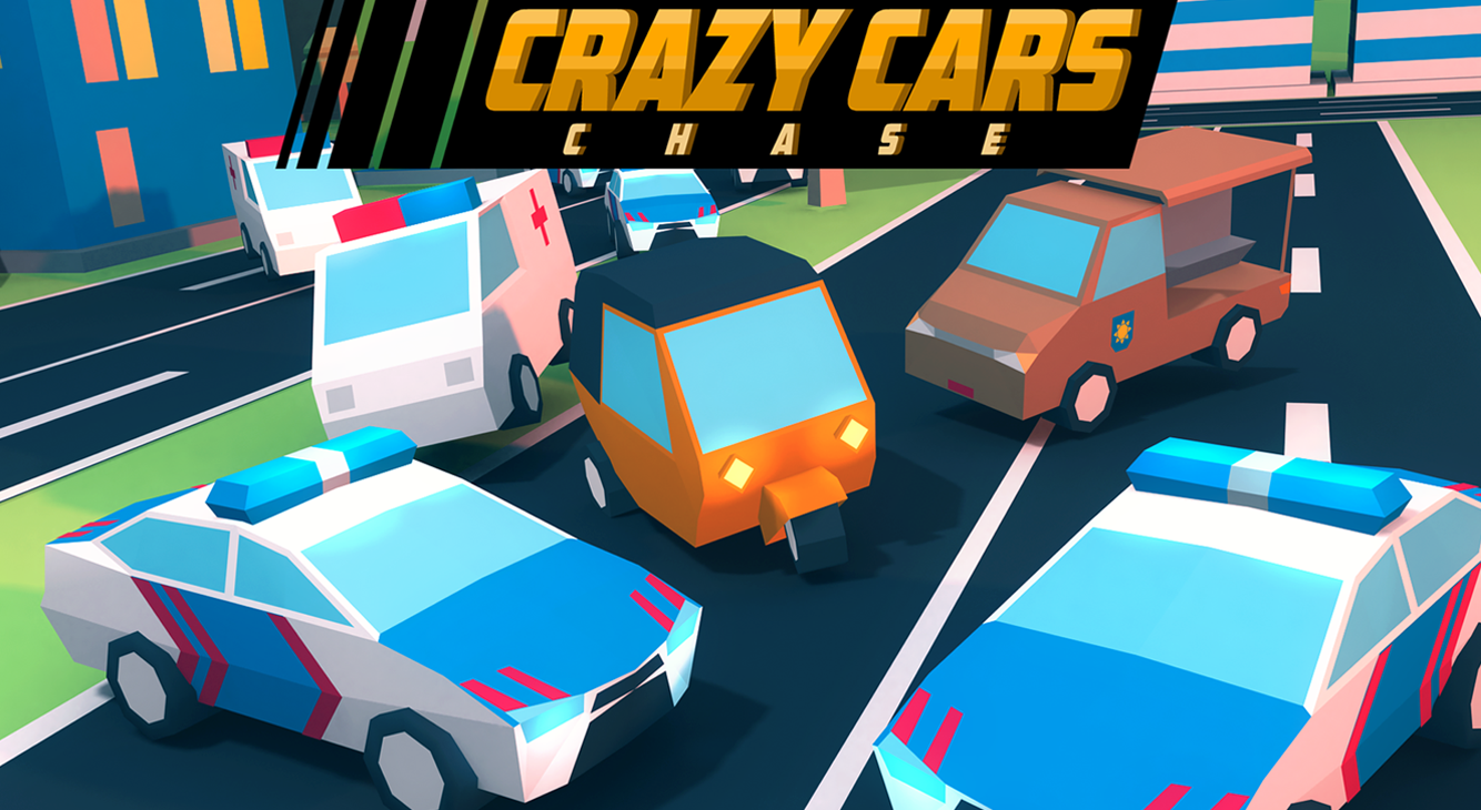 Crazy Cars Chase Game Screenshot