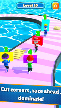 Captura de Tela do Jogo Shortcut Racing Fun Game