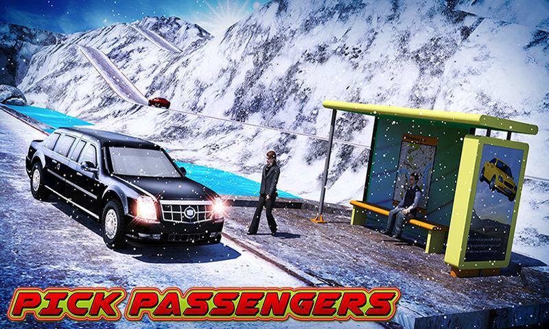 Offroad Hill Limo Driving 3D 게임 스크린 샷