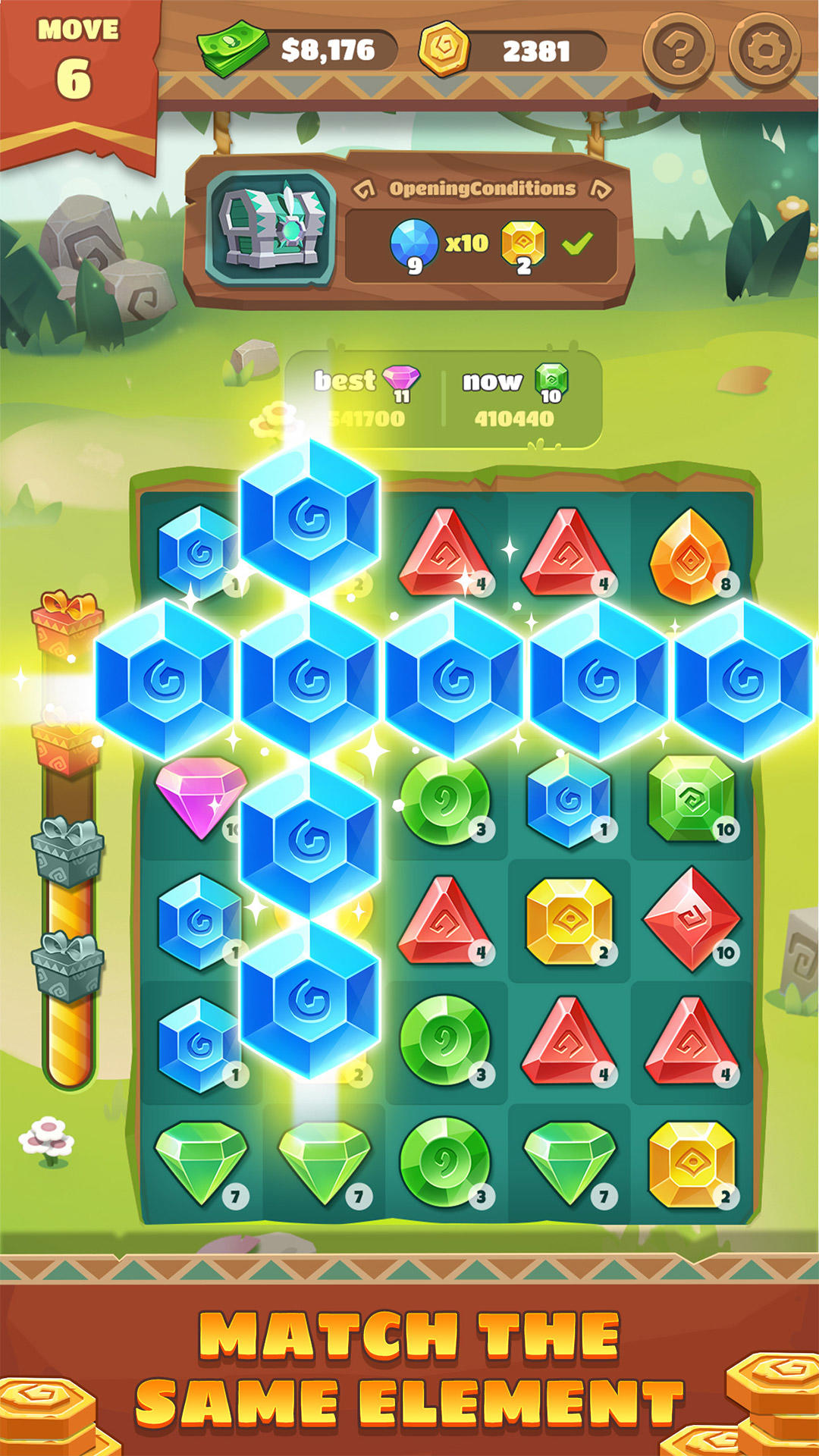 Maya Gems screenshot game