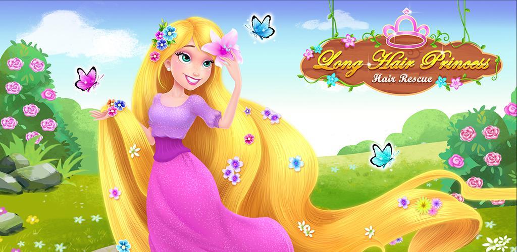 Banner of Long Hair Princess - Prince Rescue 
