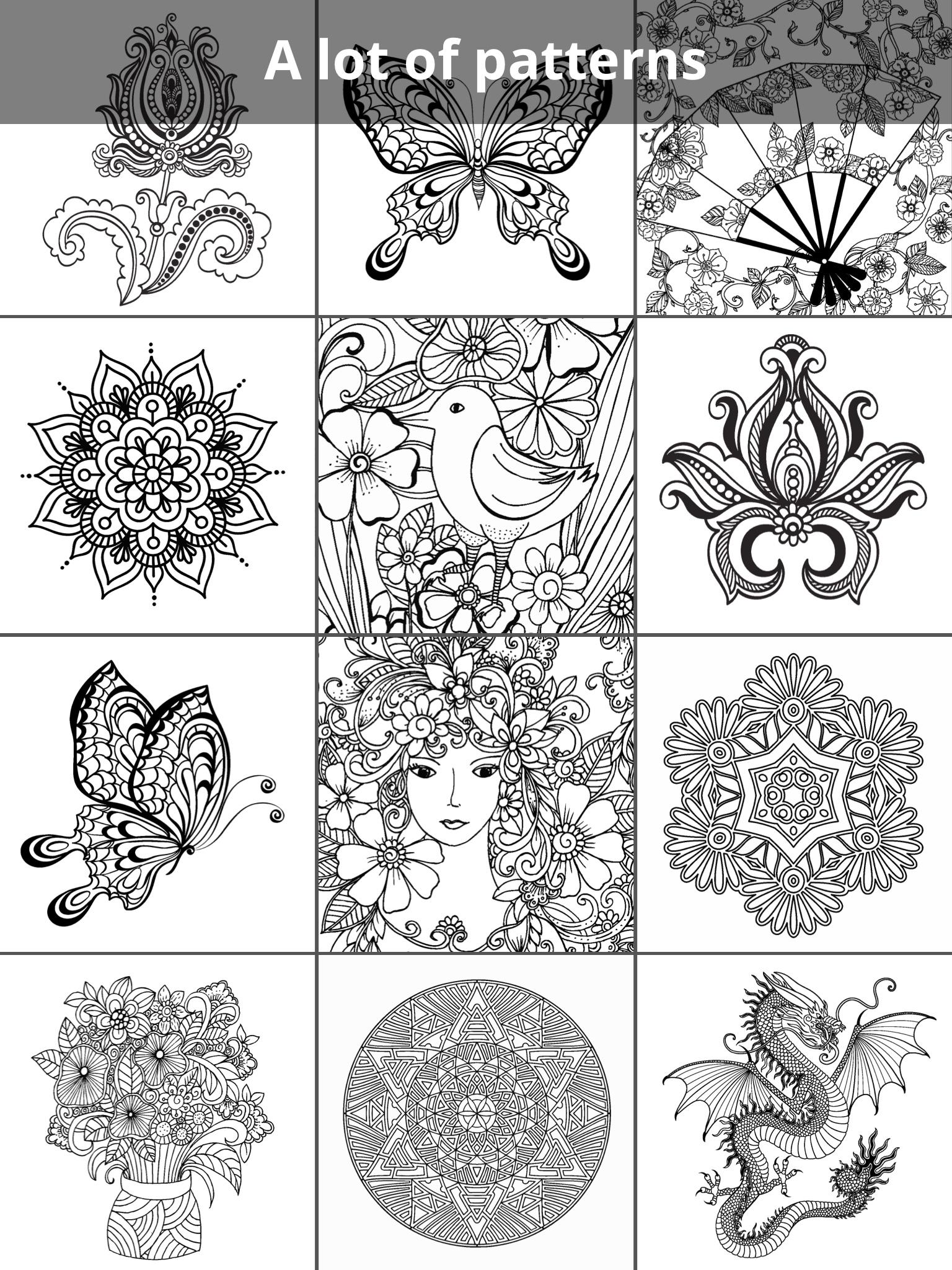 Coloring Book for family Game Screenshot
