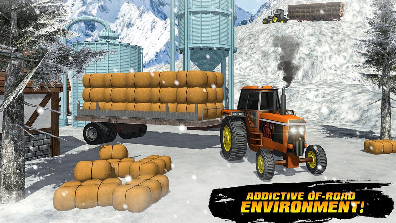 Cargo Tractor Hill Climb Offroad Simulator 3D Game Screenshot