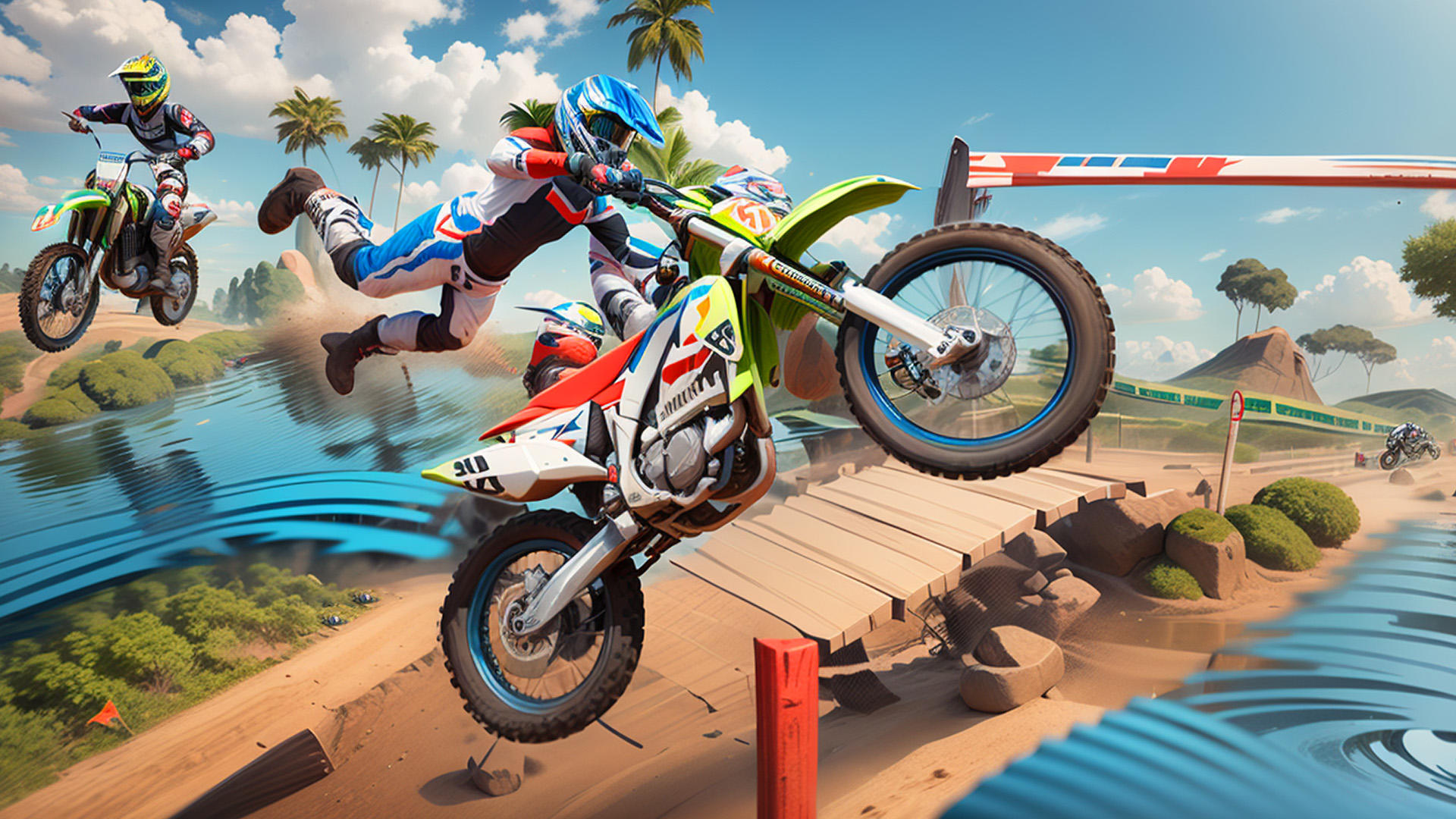 Motocross Bike Racing Game ภาพหน้าจอเกม