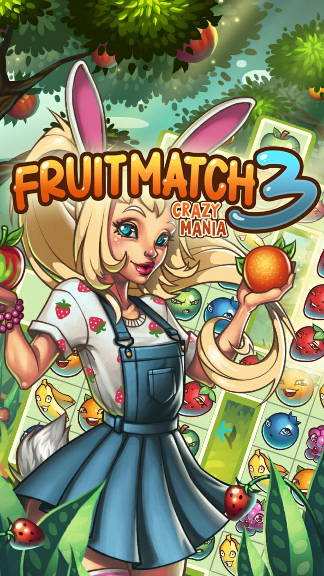 Fruit Match 3: Crazy Mania Game Screenshot