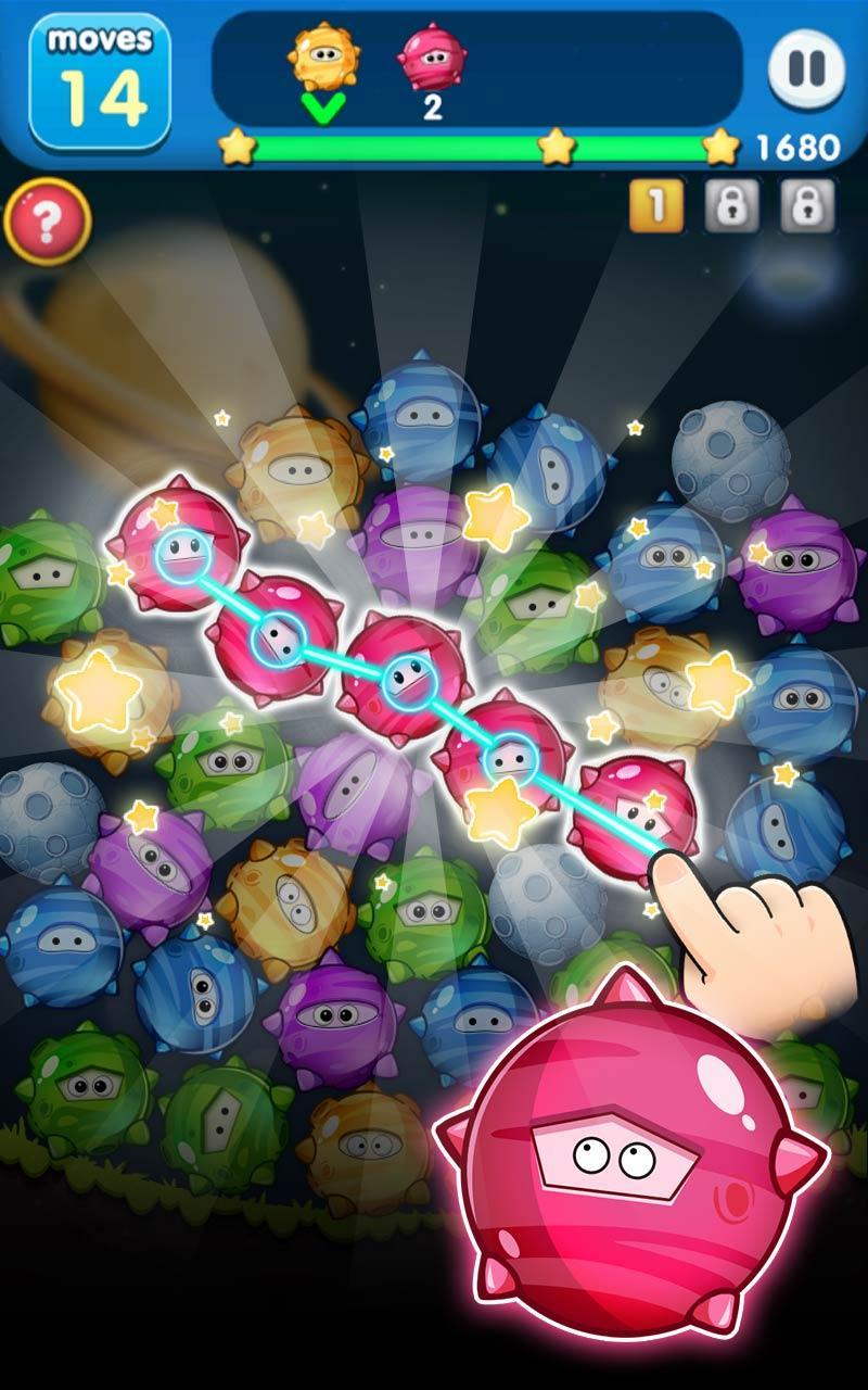 スターリンクパズル：ポッキーライン ゲームのスクリーンショット