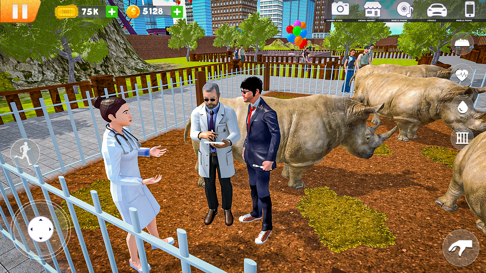 Animal Shelter: 3D Safari Zoo Game Screenshot
