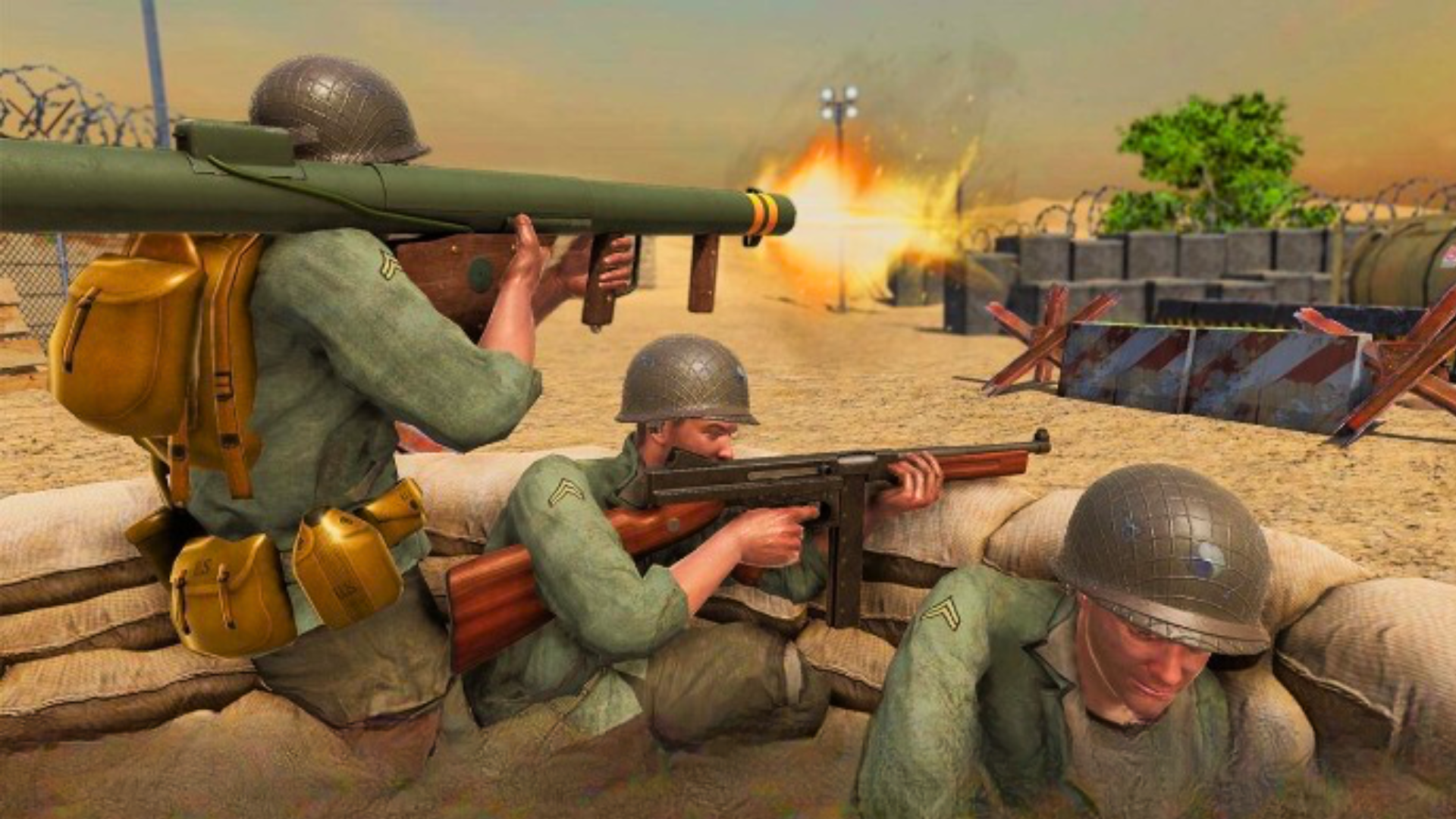 Commando War Army Game Offline android iOS apk download for free